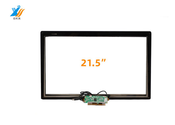 Panneau tactile capacitif projeté USB Panneau d'écran tactile multi-touch 21,5 pouces
