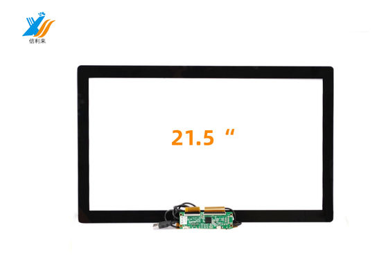 Panneau tactile capacitif projeté USB Panneau d'écran tactile multi-touch 21,5 pouces