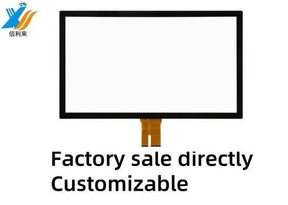 Moniteur tactile infrarouge noir personnalisable de 43 pouces avec large plage de température