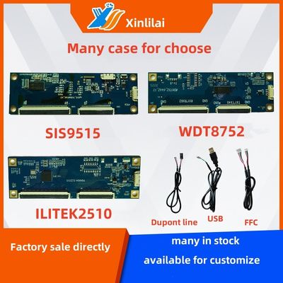 49 pouces multi-touch projeté USB capacitif (PCAP) GG GFF ITO écran tactile panneau imperméable à l'eau gant imperméable à l'huile stylo tactile AR AG AF écran LCD personnalisé LED pour les jeux d'éducation industrielle