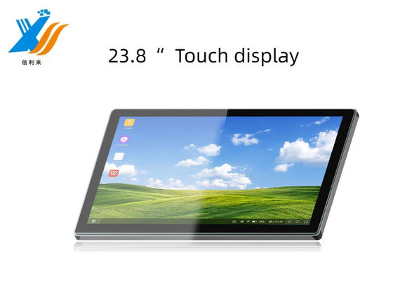 Moniteur à écran tactile noir multi avec technologie EETI IC et structure GG