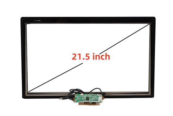 21.5 pouces Multi-touch projeté capacitif (PCAP) GG GFF panneau d'écran tactile anti-UV imperméable à l'eau imperméable à l'huile stylo tactile personnalisé affichage à lcd led moniteur pour l'affichage commercial industriel vente de tapis de course