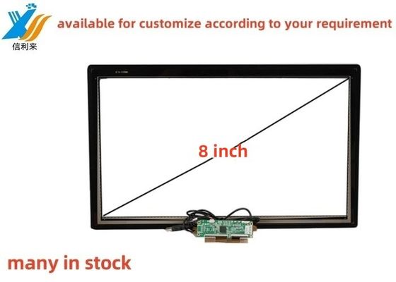 8 pouces multi-touch projeté USB capacitif (PCAP) GG GFF ITO écran tactile panneau Tft affichage LCD LED Moniteur personnalisé AR AG AF anti-UV imperméable à l'eau gant imperméable à l'huile stylo tactile tablette jeux d'éducation PC