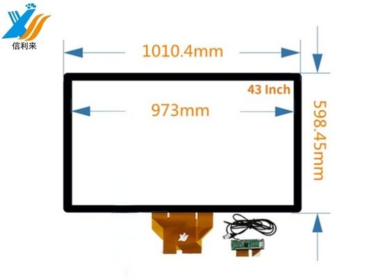 Panneau tactile capacitif multi-touch personnalisable avec moniteur BOE LG IC pour mur vidéo interactif HMI éducation kiosque en libre-service tablettes caisse POS