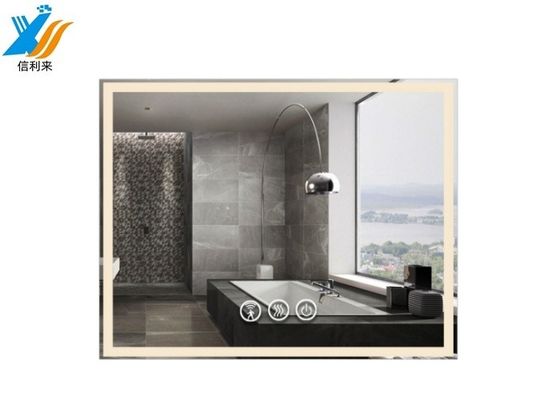 AC100-240V Voltage miroir d'écran tactile intelligent personnalisé avec intégration Android et processeur quad-core