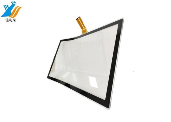 Temps de réponse rapide et flexibilité pliable Panneau tactile incurvé capacitif avec technologie tactile
