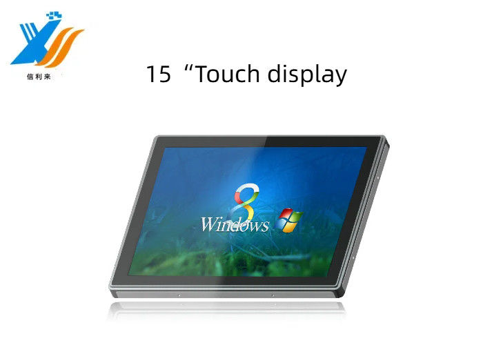 Moniteur tactile industriel de 15 pouces pour affichage tactile Android Angle de vision 178 ° OEM