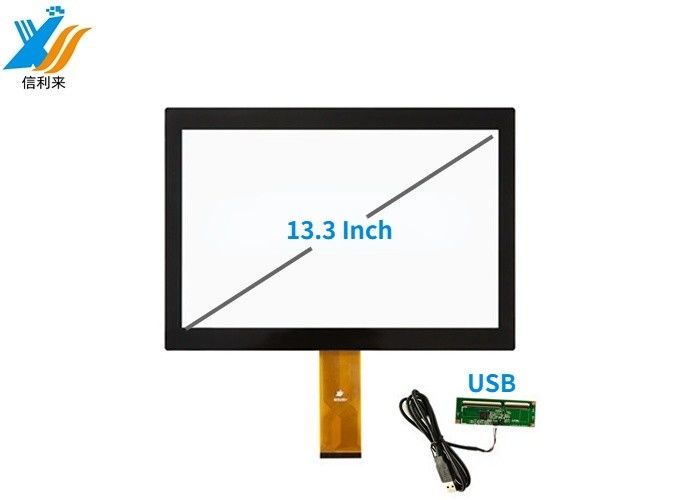 13.3'' Panneau d'écran tactile industriel multi avec interface USB et IIC G+G
