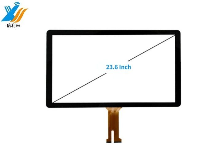 23Panneau d'écran tactile capacitif de qualité industrielle de 0,6 pouce avec écran diagonal.