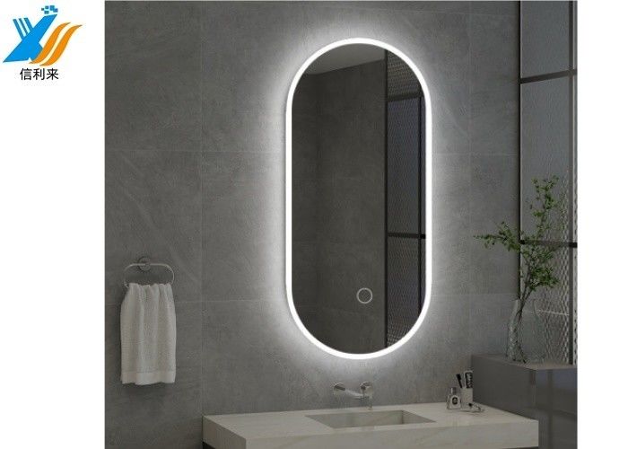 AC100-240V Voltage miroir d'écran tactile intelligent personnalisé avec intégration Android et processeur quad-core