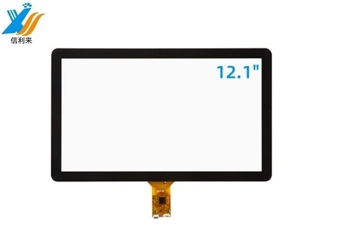 12.1 pouces projeté capacitif GG GFF Panneau d'écran tactile imperméable à l'eau imperméable à l'huile Anti-UV AR AG AF Personnalisé pour l'éducation commerciale médicale industrielle