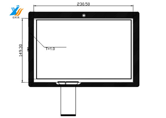Un bon prix. Panneau tactile USB capacitif personnalisable 10.1 pouces Système d'exploitation Linux en ligne